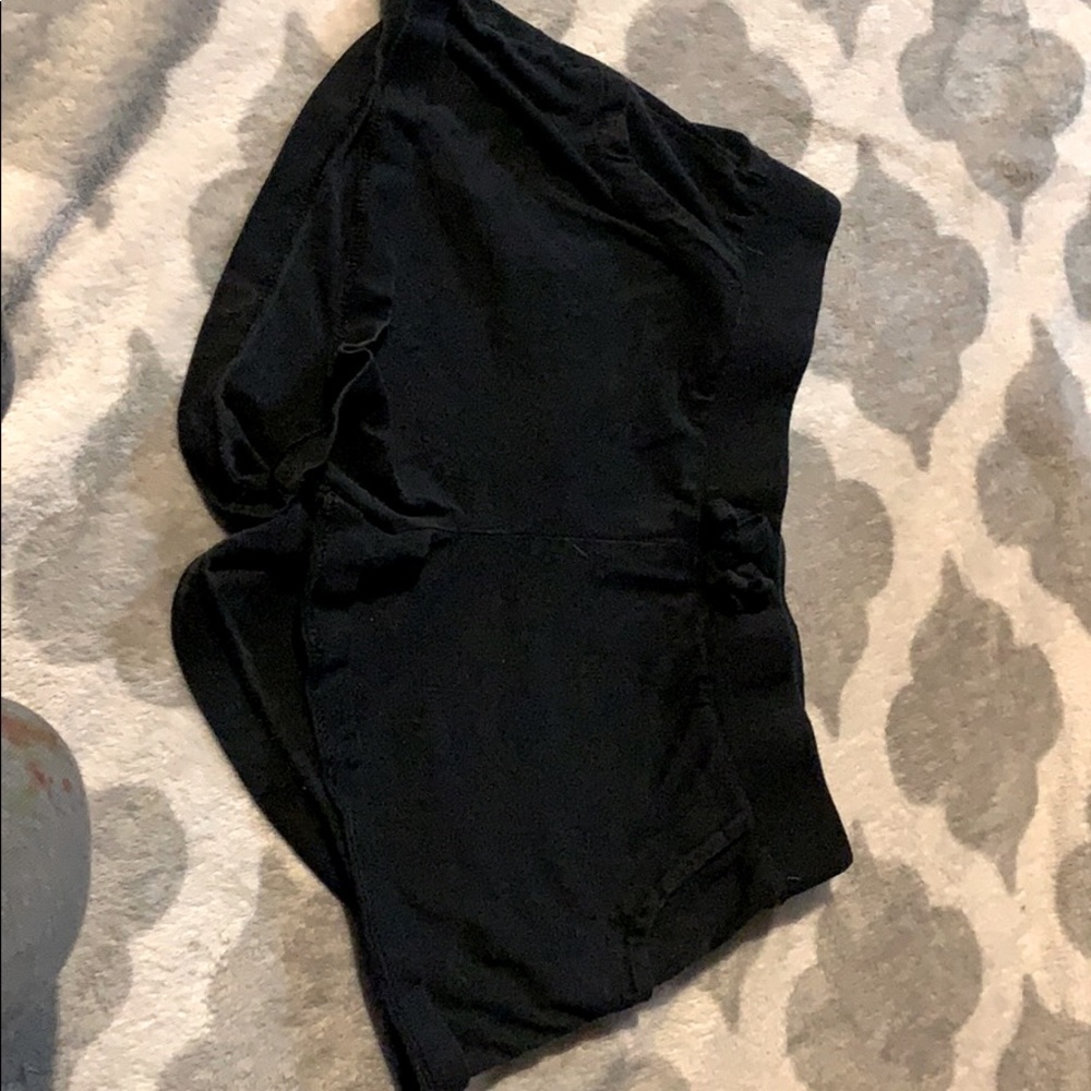 Black shorts